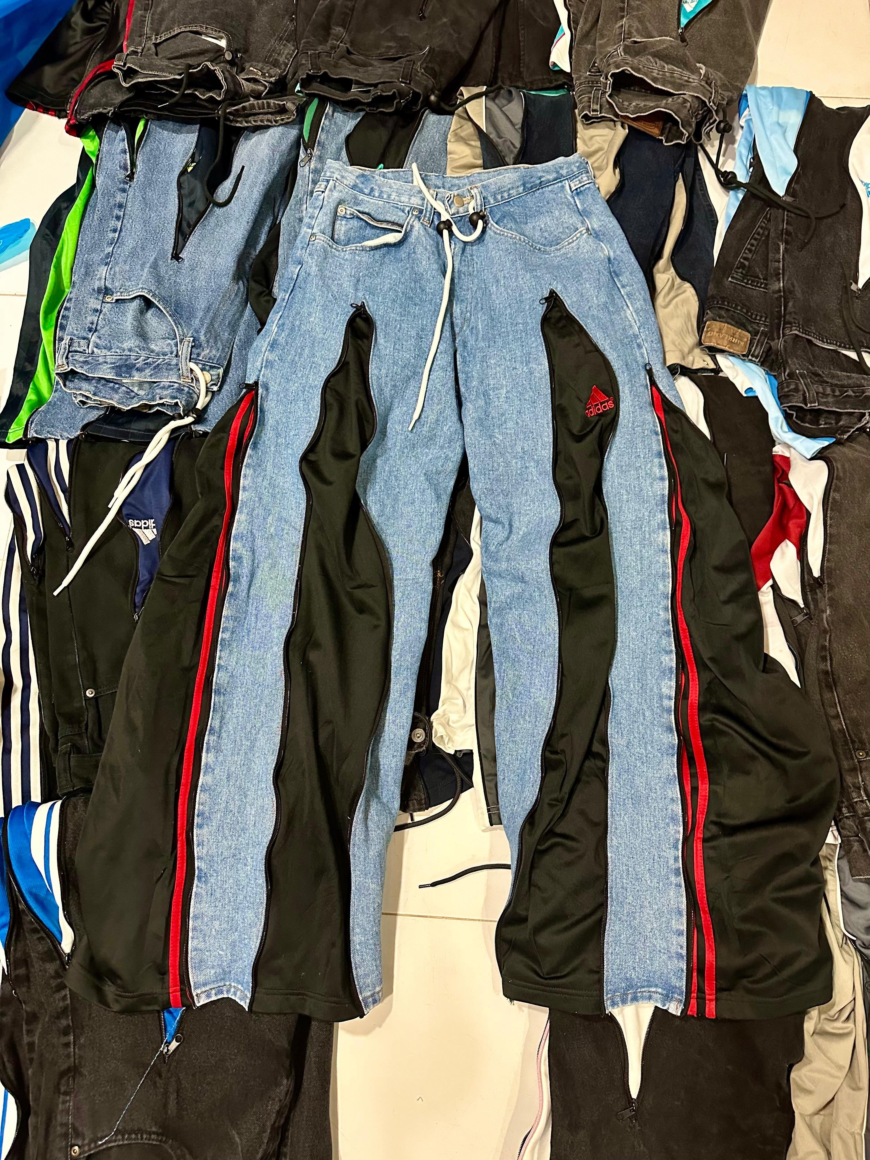 x30 TRACK JEANS Y2K [A]