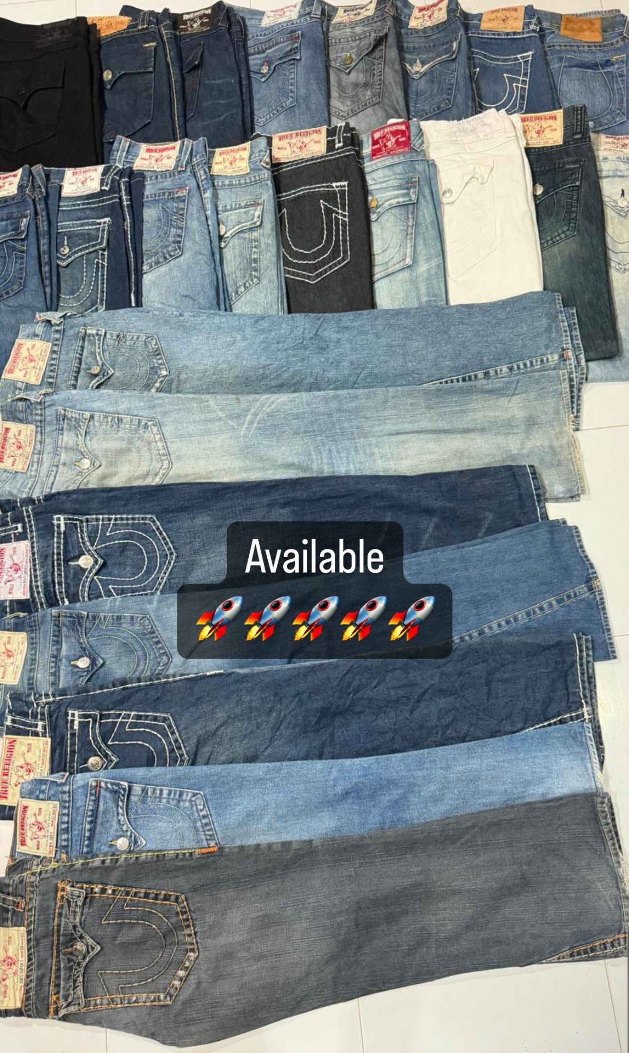 30x JEANS TRUE RELIGION [A]